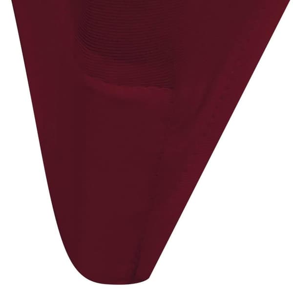 vidaXL Stolsöverdrag stretch 100 st bordeaux