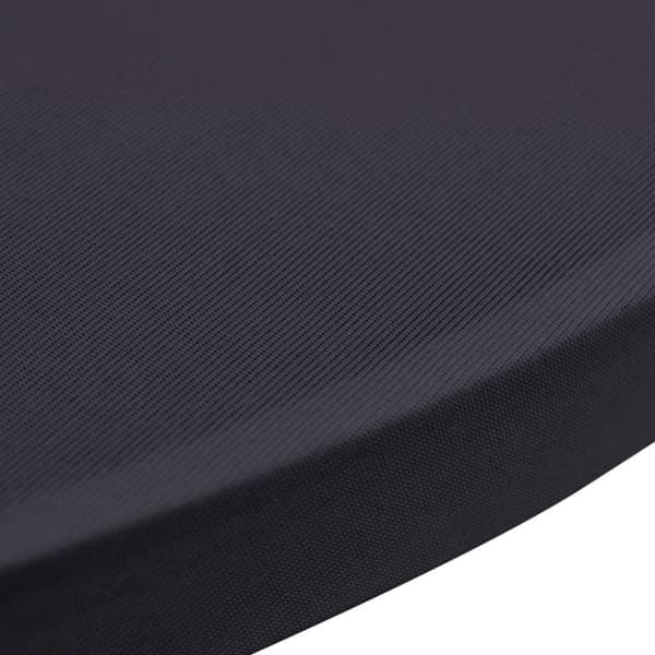 vidaXL Bordsöverdrag 4 st 60 cm stretch antracit