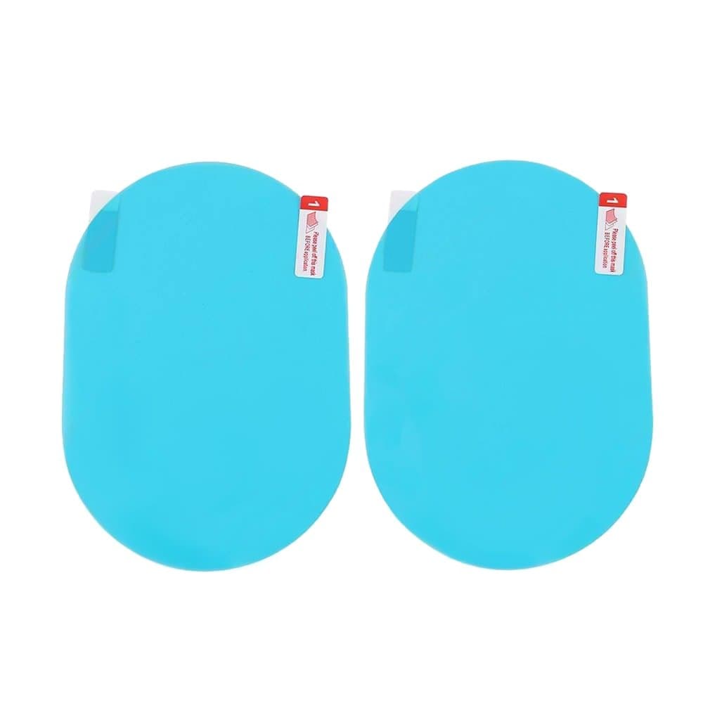 2x Vattenavvisande film för backspegel