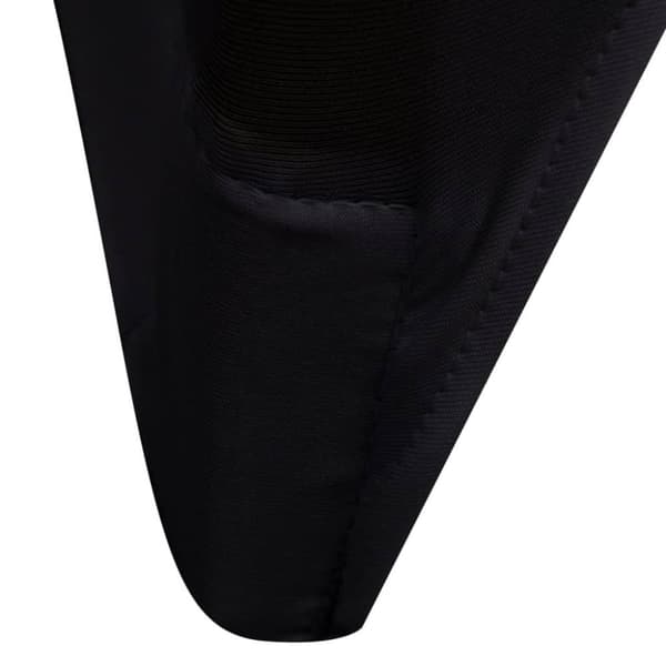 vidaXL Tuolinpäällinen venyvä musta 24 kpl