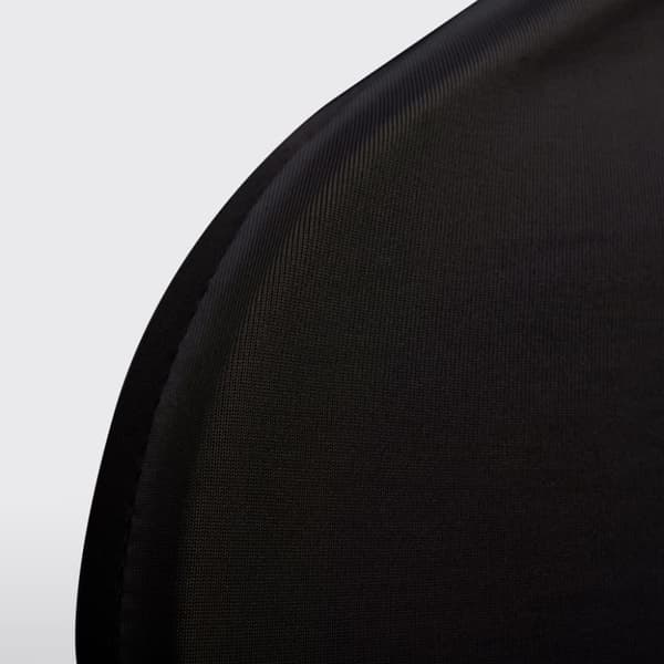 vidaXL Tuolinpäällinen venyvä musta 24 kpl