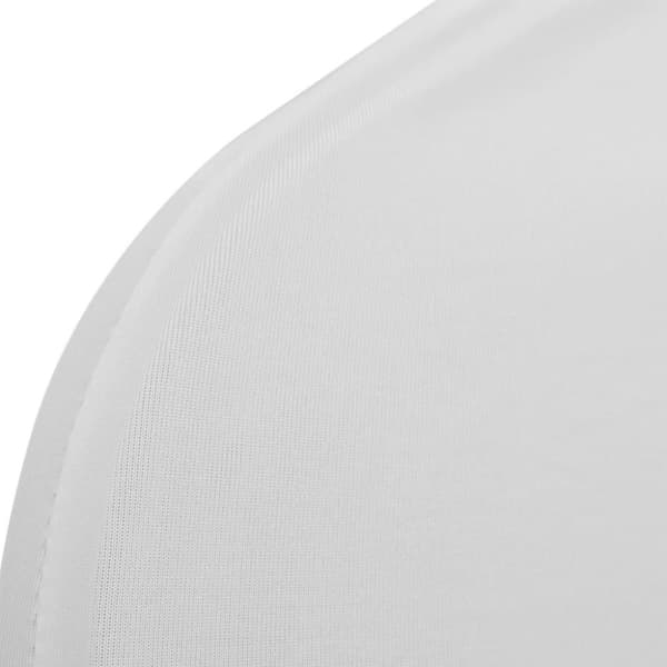 vidaXL Tuolinpäällinen venyvä valkoinen 30 kpl