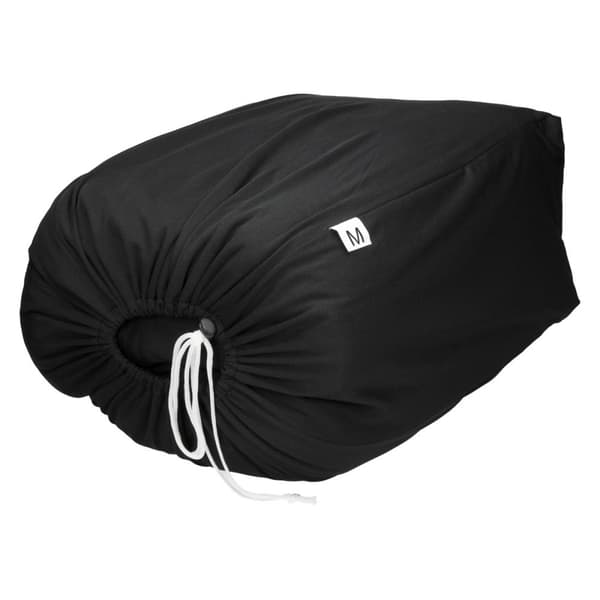 ECD Germany indendørs bilafdækning | M 431x165x119 cm | Stræk blød satin | Sort | åndbar | Støv- og snavsafvisende | Presenning bil presenning bil