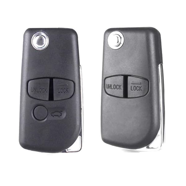 2/3 knapper Remote Key Shell til Mitsubishi