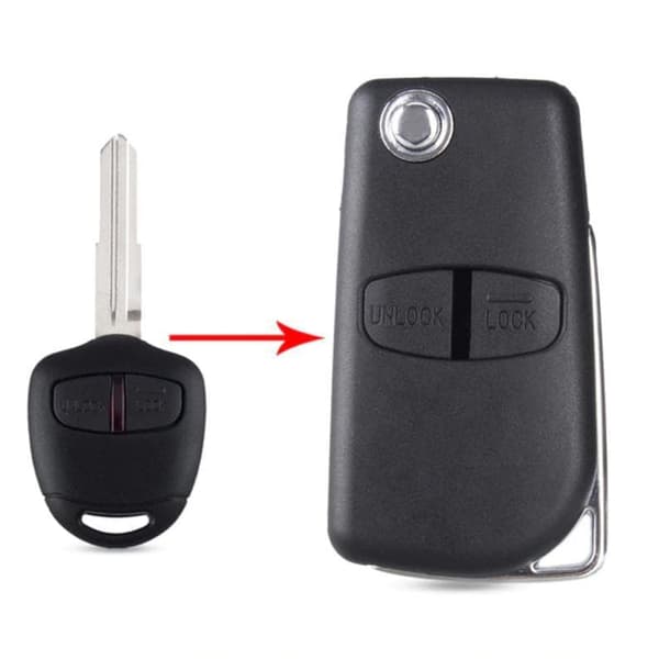 2/3 knapper Remote Key Shell til Mitsubishi
