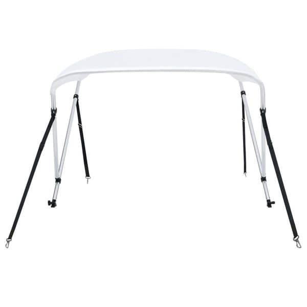 vidaXL Biminitopp 2-buet hvit 180x150x110 cm