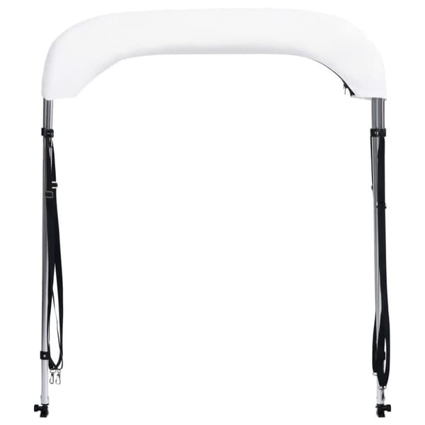 vidaXL Biminitopp 2-buet hvit 180x150x110 cm