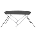 Miniatyrbilde 4 av 11: vidaXL Biminitopp 2-buet antrasitt 150x120x110 cm