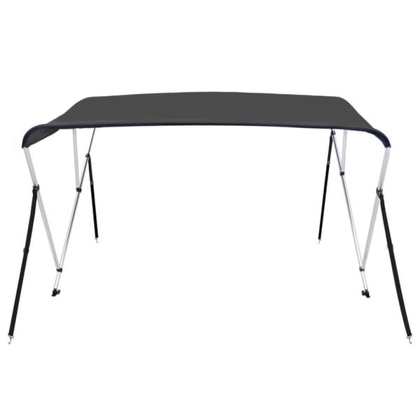 vidaXL Biminitopp 3-buet antrasitt 183x140x137 cm