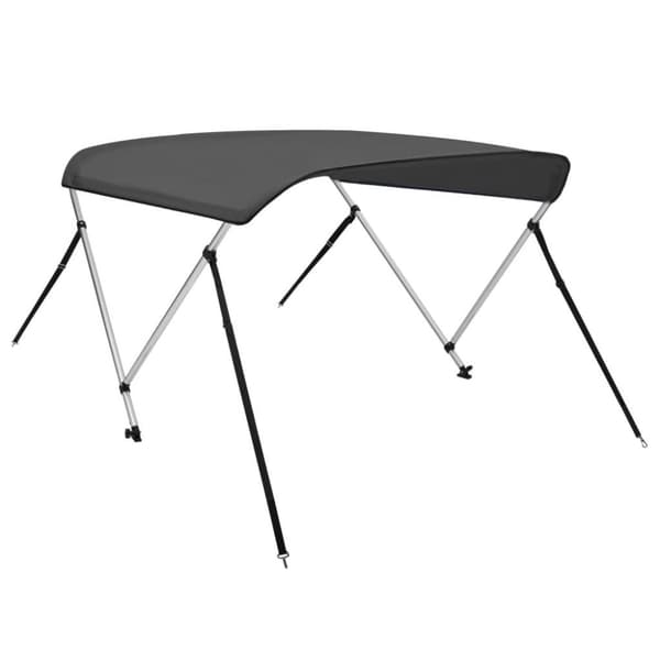 vidaXL 2-kaarinen bimini-kate antrasiitti 180x150x110 cm