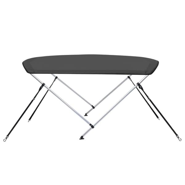 vidaXL 2-kaarinen bimini-kate antrasiitti 180x150x110 cm