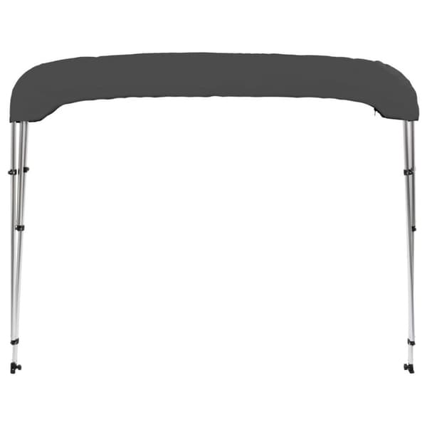 vidaXL biminitop med 3 buer 183x196x137 cm antracitgrå