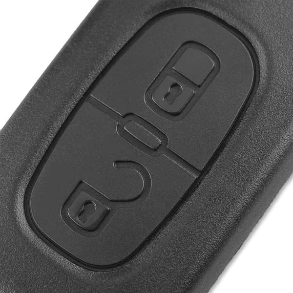 2 knapper fjernkontroll CE0523 433MHz ID46 chip VA2 for Peugeot