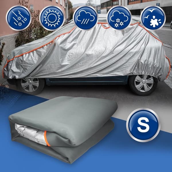 Beskyttelse mod hagl i bilen Størrelse S 406x165x119 cm Polyester