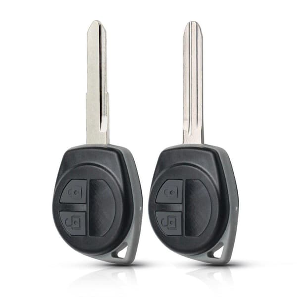 2 painiketta Auton avaimen vaihto -kuori HU133R -terä for Suzuki