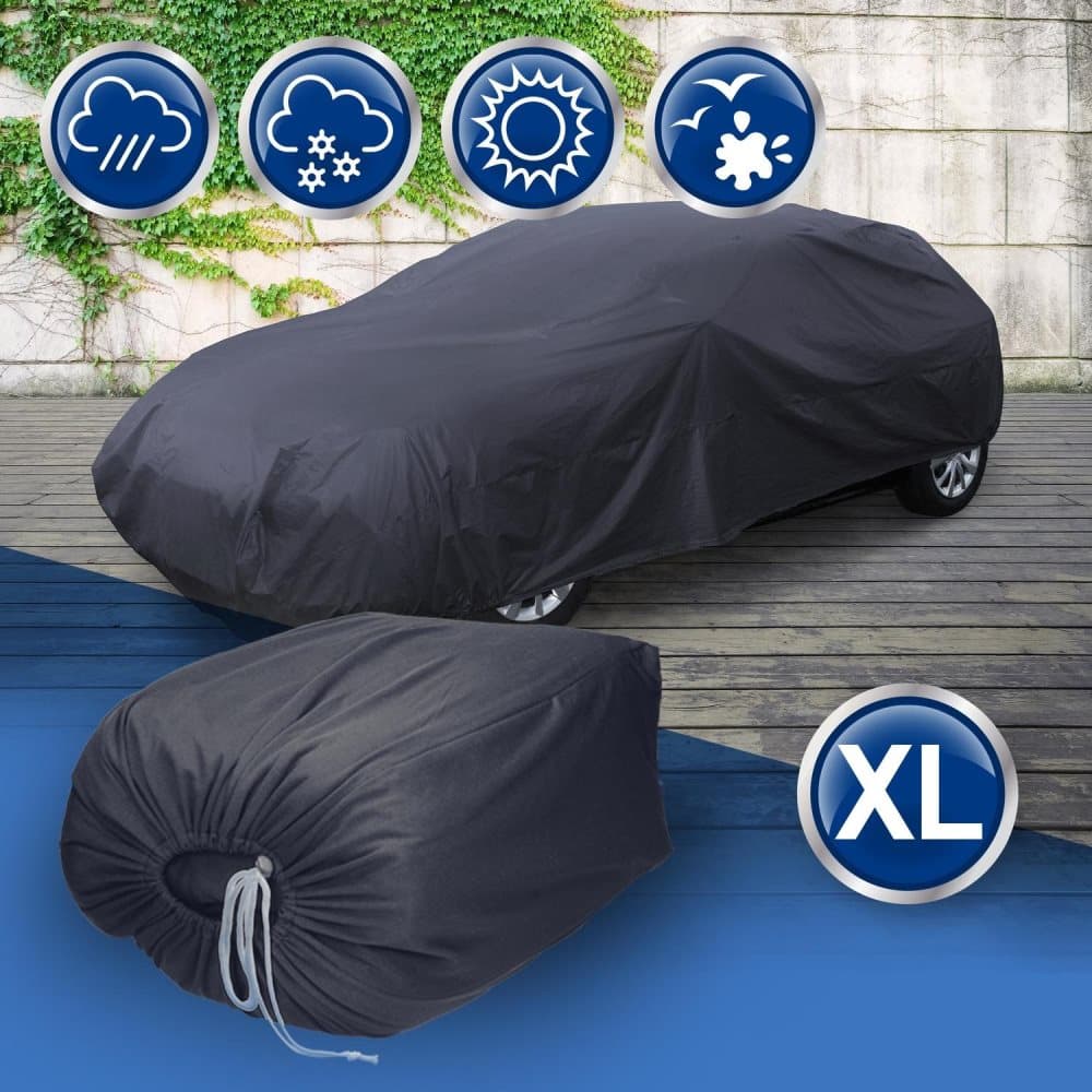 Bilöverdrag för kombibilar och skåpbilar 533x178x119 cm Grått non-woven tyg
