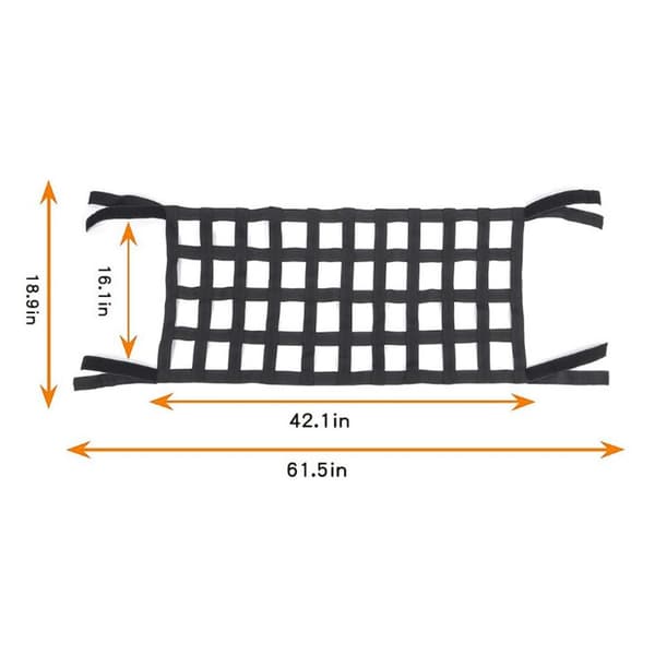 Biltak Lastenett SUV Cargo Storage Mesh Hengekøye Biltilbehør