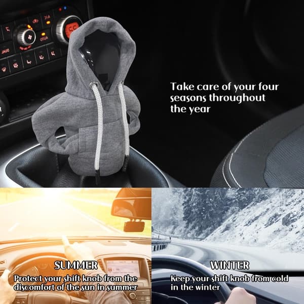 Autohupparinsuojaus Design Decoration Vaihteenvaihde - Harmaa