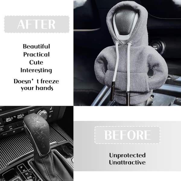 Autohupparinsuojaus Design Decoration Vaihteenvaihde - Harmaa