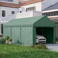 Miniatyrbillede 8 af 9: Carport, 594Lx300Bx280H cm, Grøn