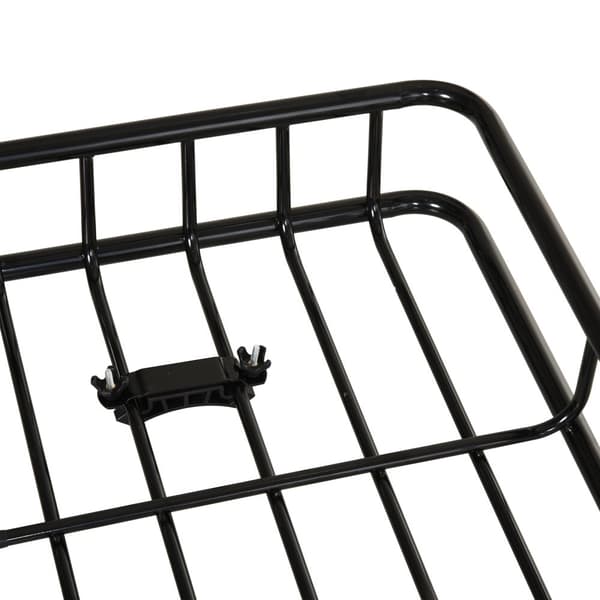 Auton kattoteline, 162x99x16 cm, Musta