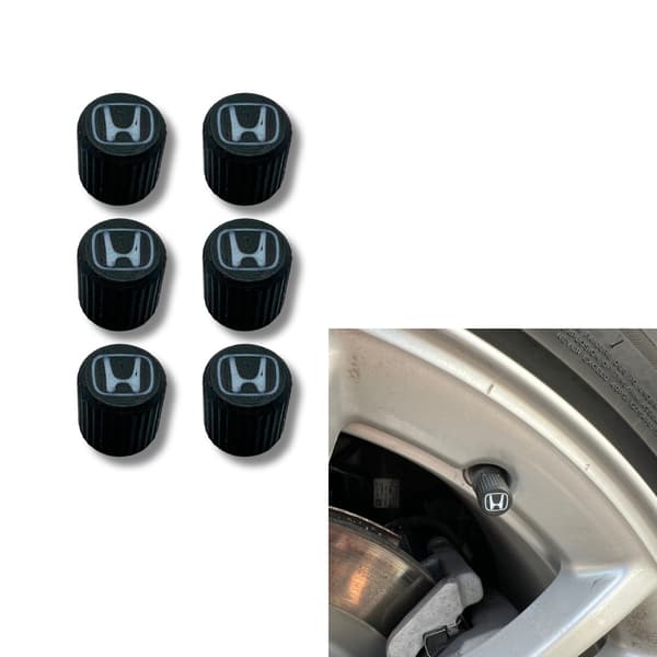 6x auton renkaiden venttiilikorkit Rengasvanteen varren suojukset Hondalle