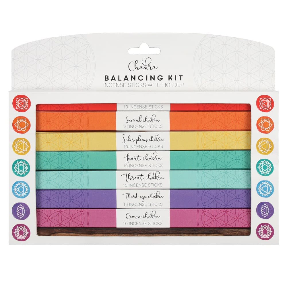 Chakra Incense Balancing Kit Rökelsepinnar