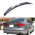 Miniatyrbild 1 av 2: Spoiler, designad för AUDI A4 B8 Sedan, 121 cm längd,Kolfiber