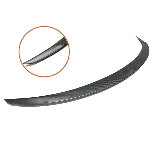 Kolfiber Spoiler, Äkta Kolfiber, Designad för Model 3 Highland 2025, Hållbart Material,3 Highland Matt