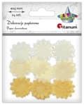 Miniatyrbild 1 av 2: Pappers blomdekorationer 24st orange Titan