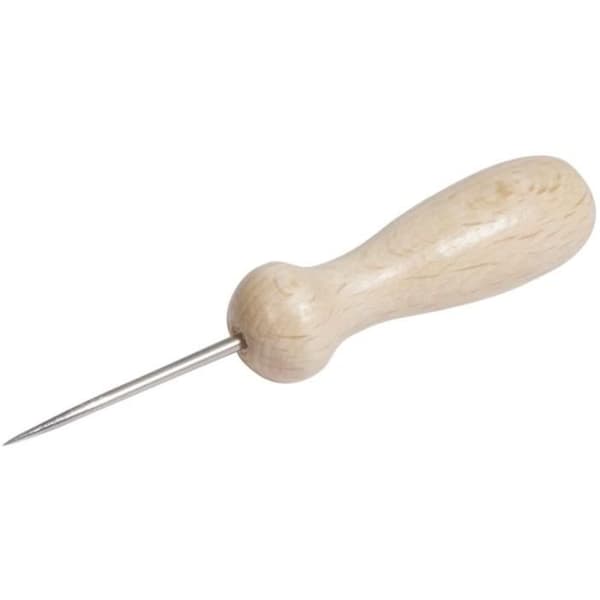 Rayher Hobby Rayher sticknål med naturligt trähandtag målad sticknål för tillverkning