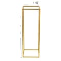 Miniatyrbillede 1 af 2: Metal Blomsterstand, Guld Finish, Ideel til Bryllupper og Begivenheder,Guld