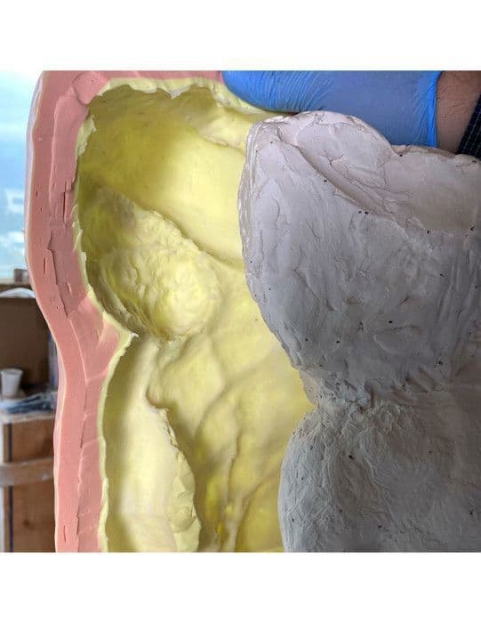 R SCULPT Silikongummi för skulptörer, kompatibel med hartser, betong och andra material (1 kg)