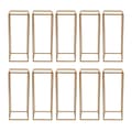 Miniatyrbillede 2 af 2: Blomsterstand, Robust Jernkonstruktion, Elegant Design,Guld, XS