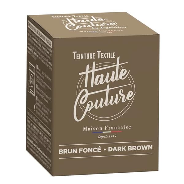 Haute couture textilfärg mörkbrun 350g