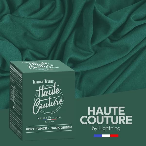 Mörkgrön haute couture tygfärg 350g