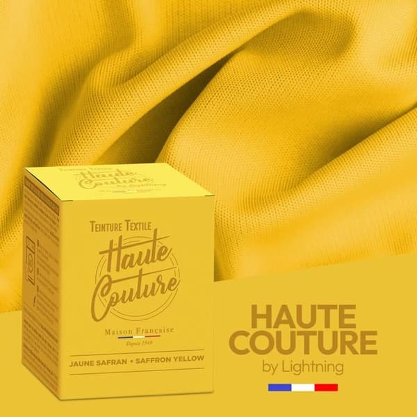 Haute couture textilfärg saffran gul 350g