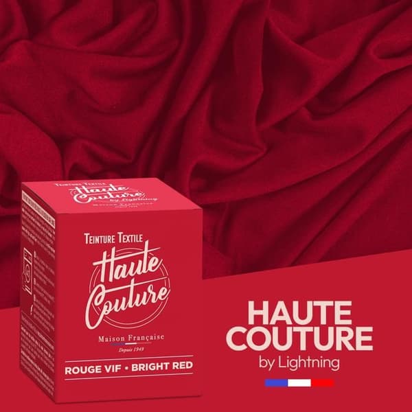 High fashion textilfärg klarröd 350g