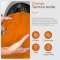 Miniatyrbild 3 av 4: Haute couture textilfärg orange 350g