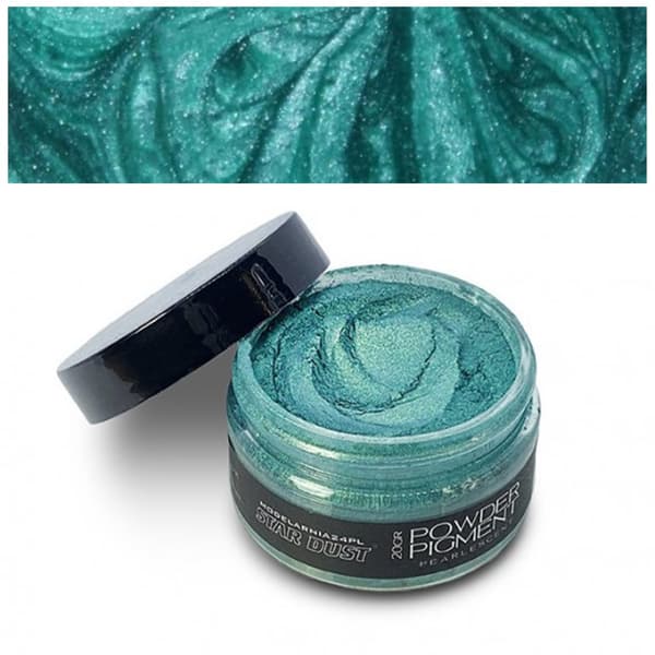 Farvestof til epoxyharpiks PEARL pigmentpulver 11 MINT 20g