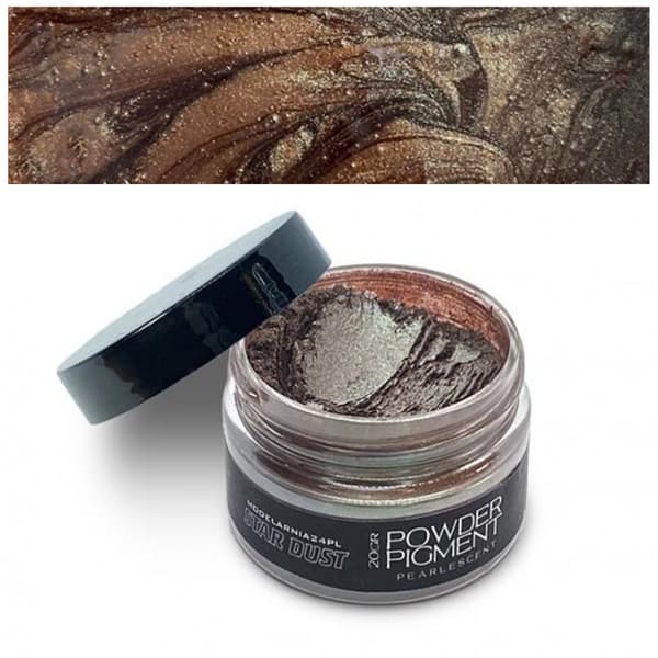 Farvestof til epoxyharpiks PEARL pigmentpulver 31 BRUN 20g
