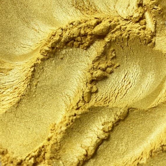 Farvestof til epoxyharpiks PEARL pigment 37 GUL GULD 20g