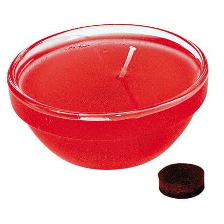 Färgämne för vax och gel - Rayher - Röd - ø 2 cm - 3 stycken