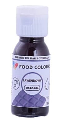Karamellfärg för choklad och fettmassa LAVENDEL 18ml