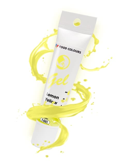 CITRONGUL gelkaramellfärg 30 g Livsmedelsfärger