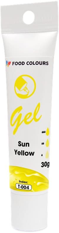 Gelfarve GUL SOLRIK 30g Fødevarefarver