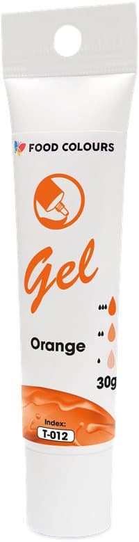 Gelkaramellfärg ORANGE 30g Livsmedelsfärger
