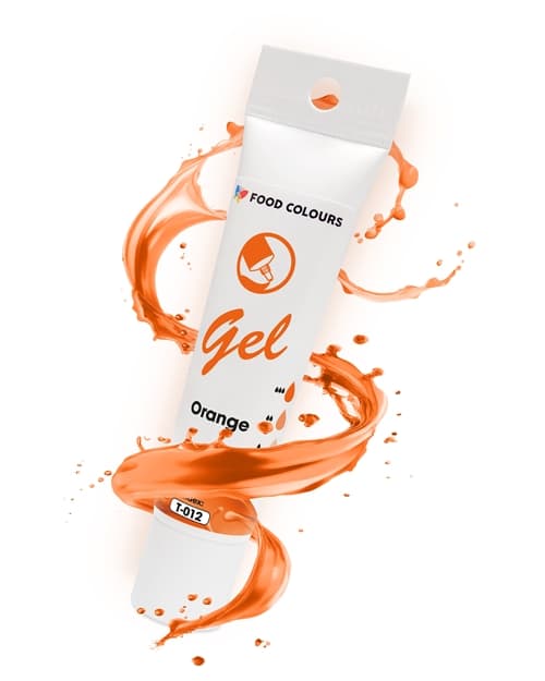 Gelkaramellfärg ORANGE 30g Livsmedelsfärger