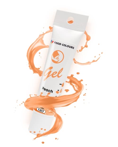 Livsmedelsfärger Gel PEACH 30g