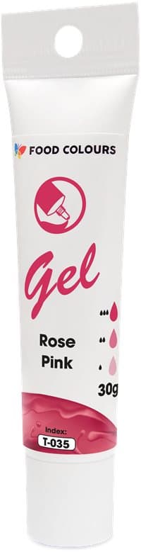 Gel frugtfarve PINK 30g frugtfarver